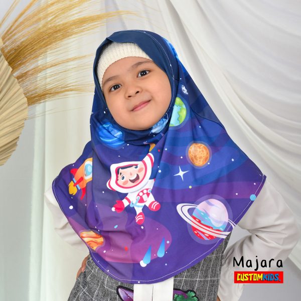 Hijab Instan Polos Anak
